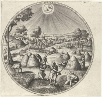 July, Adriaen Collaert, Hans Bol, Hans van Luyck, 1578 - 1582
