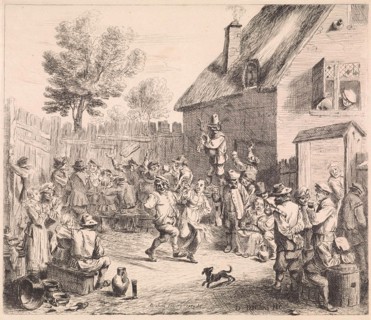Farmer Fair, William Young Ottley, Abraham Teniers, 1828