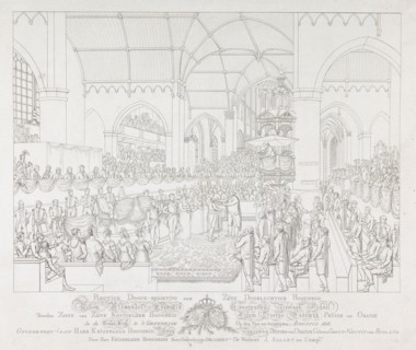 Baptism of Prince Alexander, Prince of Orange, 1818