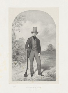 Portrait of Alexander I, Prince of the Netherlands, Carel Frederik Curtenius Bentinck, Jan Dam