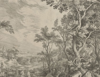 Jacob rotates the stone pit, Claes Jansz. Visscher (II), Nicolaes Visscher Jan van Londerseel (I),