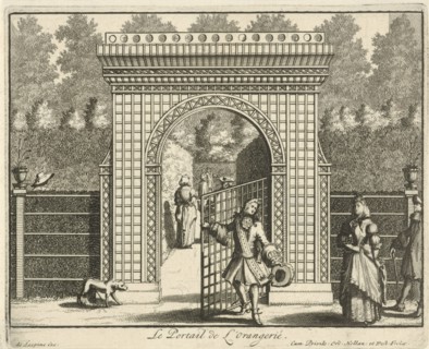 Gate of the orangery at castle Gunterstein, Breukelen The Netherlands, Joseph Mulder, William