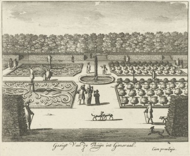 Garden Palace Soestdijk, Hendrik de Leth, unknown, 1725 - 1747