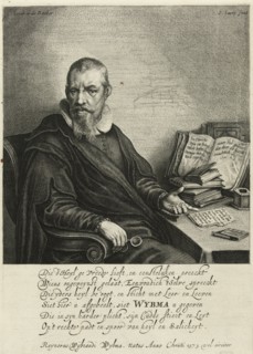Portrait of Reinier Wybrands Wybma, baptist preacher, print maker: Salomon Savery, Jacob Adriaensz.