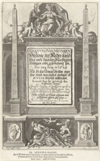 Allegory of the history of the Netherlands, Willem Jacobsz. Delff, widow and heirs Hillebrant