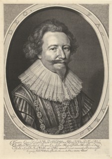 Portrait of Floris II, Count of Pallandt, print maker: Willem Jacobsz. Delff, Michiel Jansz van