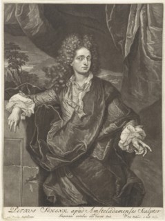 Self Portrait of Pieter Schenk, Pieter Schenk (I), 1680 - 1713