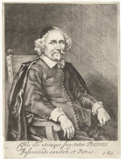 Portrait of Nicholas Tulp, Jan de Bisschop, 1638 - 1671