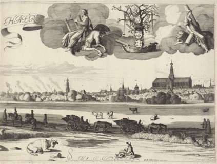 View of Haarlem, Jan van de Velde (II), Reinier and Josua Ottens, 1625-1651