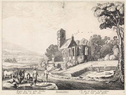 August, Jan van de Velde (II), Claes Jansz. Visscher (II), 1618