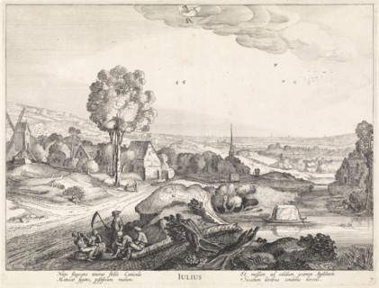 July, Jan van de Velde (II), Claes Jansz. Visscher (II), 1618