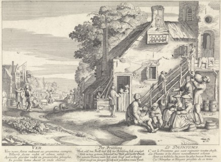 Spring (Ver), Jan van de Velde (II), Anonymous, Martin Engelbrecht, 1649 - 1756