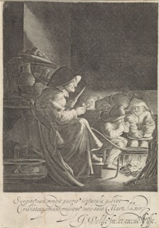 Pancake baker, Jan van de Velde (II), Claes Jansz. Visscher (II), 1603 - 1652