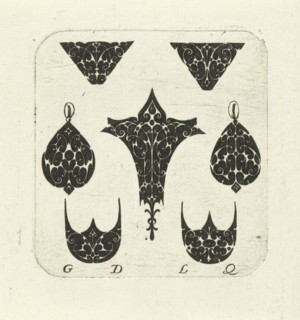 Ring Ornament between six ornaments, Guillaume de la Quewellerie, 1611