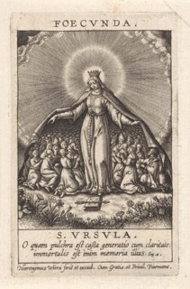 Virtue of the fertile ones, Hieronymus Wierix, 1563 - before 1619