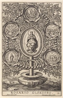Five Glorious Mysteries, Antonie Wierix (II), Hieronymus Wierix, 1605 - 1619