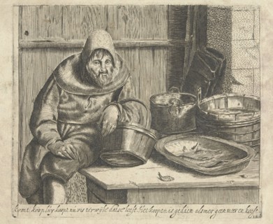 Fishmonger, Hendrik Bary, 1657 - 1707