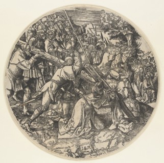 Carrying of the Cross, Jacob Cornelisz van Oostsanen, in or after 1517 - 1533