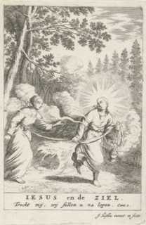 Christ and the personified soul, Jan Luyken, 1678 - 1687