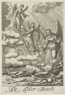 Dream of Jacob, Jan Luyken, Jan Houwensz (II), 1705-1707