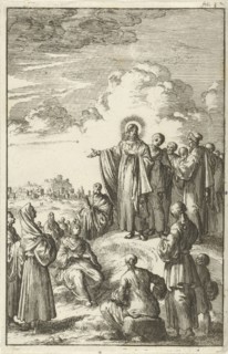 The Sermon on the Mount, Jan Luyken, Aart Dircksz Oossaan, 1684