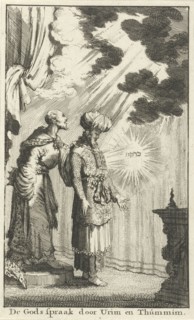Oracle by the Urim and Thummim, Jan Luyken, Willem Goeree, 1682