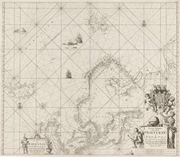 Sea chart of the Baltic and North Sea, Jan Luyken, Johannes van Keulen (I), unknown, 1681 - 1799