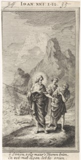 Christ Appears at the Sea of Galilee, Jan Luyken, Anonymous, 1712