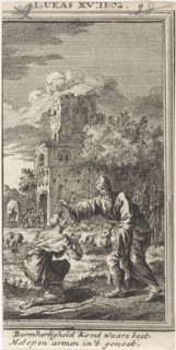 Return of the prodigal son, Jan Luyken, Anonymous, 1712