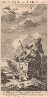 Sacrifice of Abraham, Jan Luyken, 1712