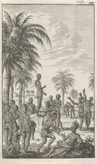Brazilian ceremony, Jan Luyken, Jan Bouman, 1681