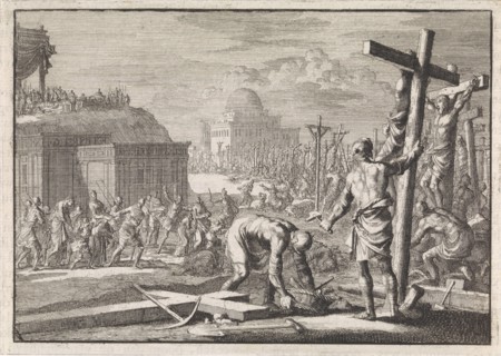 John Alexander, prince of the Jews, lets people be crucified who have turned against him, Jan