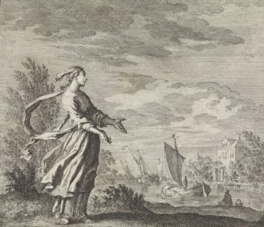 wind, Jan Luyken, 1695-1705