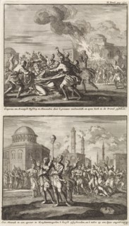 Gregory, a bishop, being ill-treated by opponents and the beheading of a monk in Constantinople,