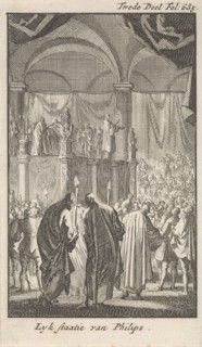 Funeral procession of Philip II, 1598, Jan Luyken, Engelbrecht Boucquet, 1699