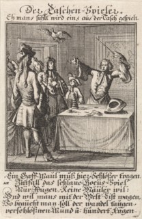Magician, Caspar Luyken, Anonymous, 1711