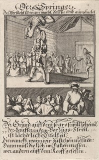 Acrobat, Caspar Luyken, Anonymous, 1711
