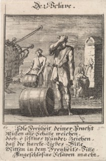 Slave, Caspar Luyken, Anonymous, 1711