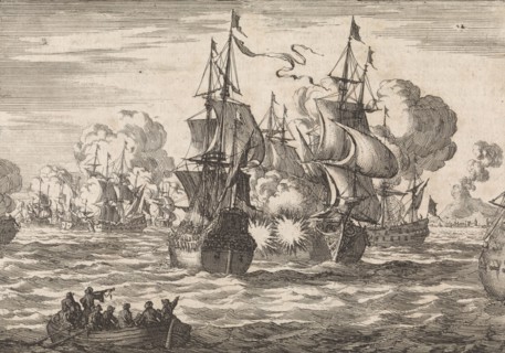 Battle of Messina, 1676, Jan Luyken, Pieter van der Aa (I), 1698