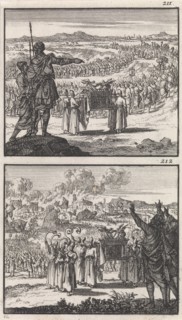 Israelites crossing the Jordan, Fall of Jericho, near the Jordan River in the West Bank