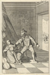 Marchioness of the Barbarians stabbed to death by her husband, Caspar Luyken, Willem Broedelet,