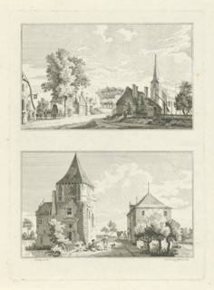 Village view in Till and the Tiller House, 1746, Paulus van Liender, 1759