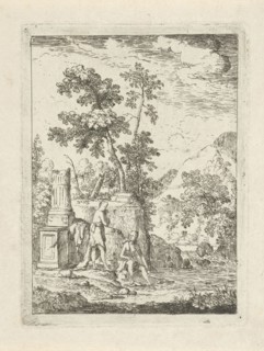 Bathing girls, Simon Klapmuts, 1768