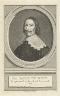 Portrait of Jacob de Witt, Jacob Houbraken, Isaak Tirion, 1760