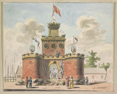 General Reinforcement, decoration on the Kadijksplein, 1795, The Netherlands