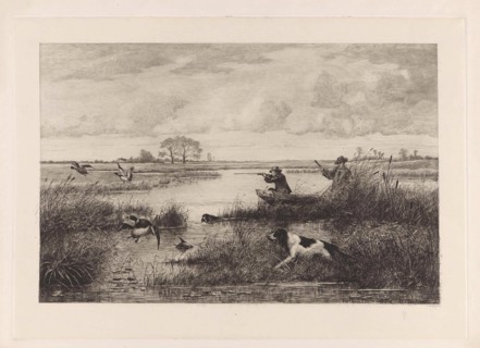 Duck Hunt, Elias Stark, 1859 - 1891
