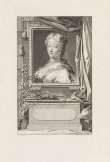 Portrait of Anna of Brunswick-Lunenburg, Princess of Orange, Reinier Vinkeles, 1788
