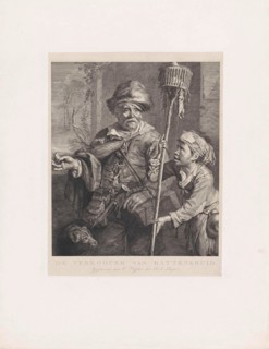 The rat catcher with his servant, Dirk Jurriaan Sluyter, 1826-1886