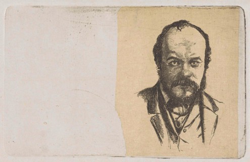 Portrait of Jan Weissenbruch, Frederik Hendrik Weissenbruch, 1863