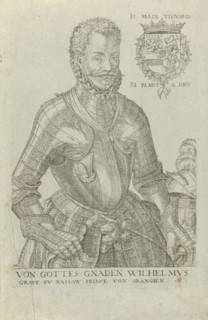Portrait of William I, Prince of Orange, Abraham de Bruyn, c. 1553 - c. 1587